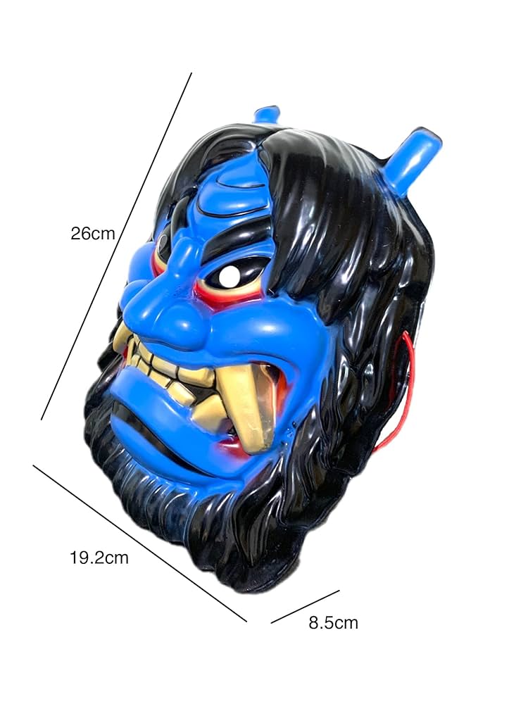 手彫りなまはげ　飾り用？お面 なまはげ面彫師謹製 なまはげ面 （名入れ可） – オマツリ